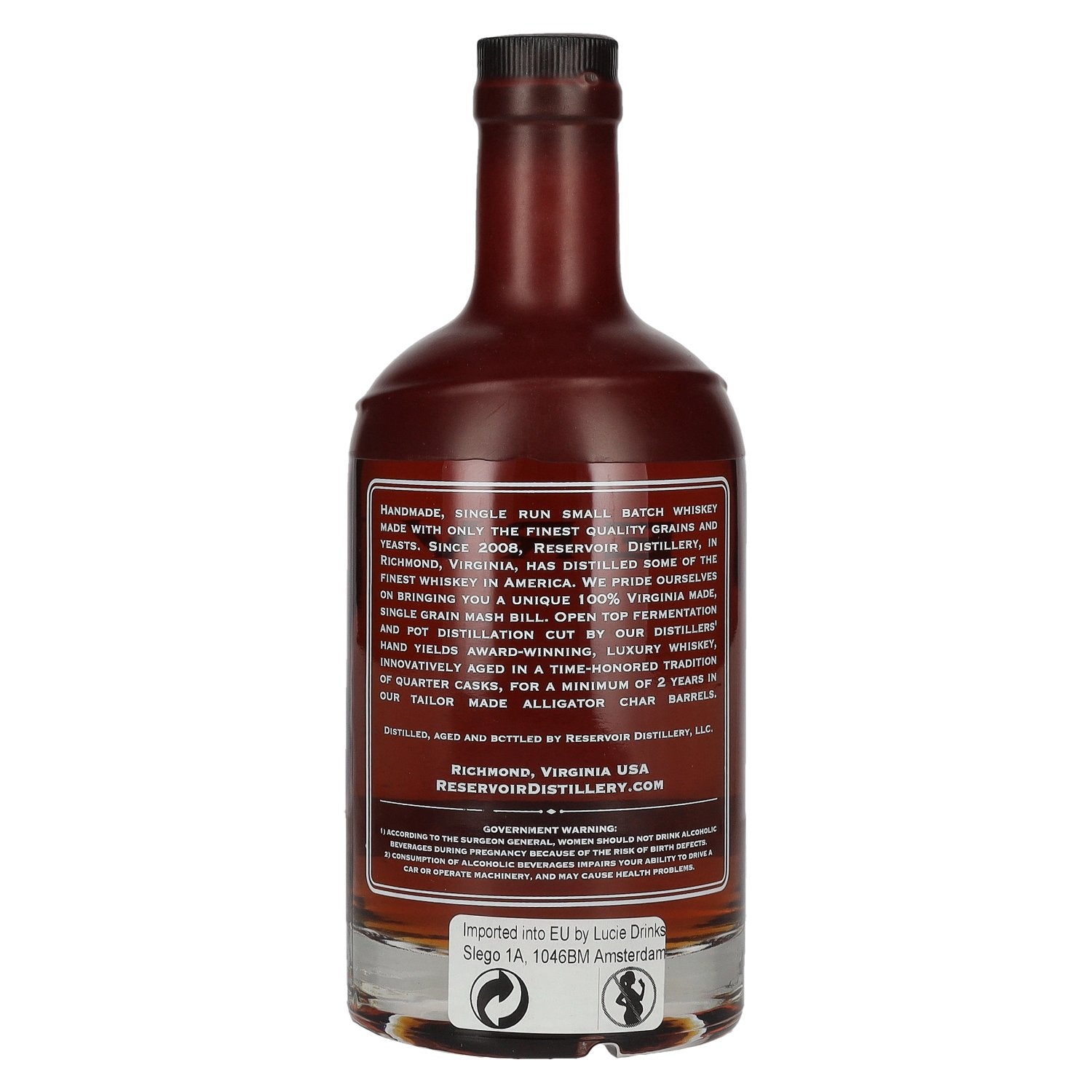 Reservoir Virginia Rye Whiskey Batch 1 Year 2024 50% Vol. 0,7l