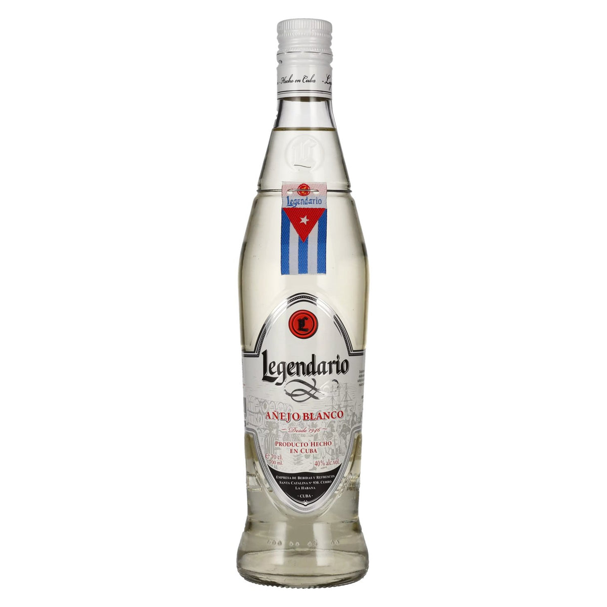 Legendario Añejo Blanco 40% vol. 0,7 l