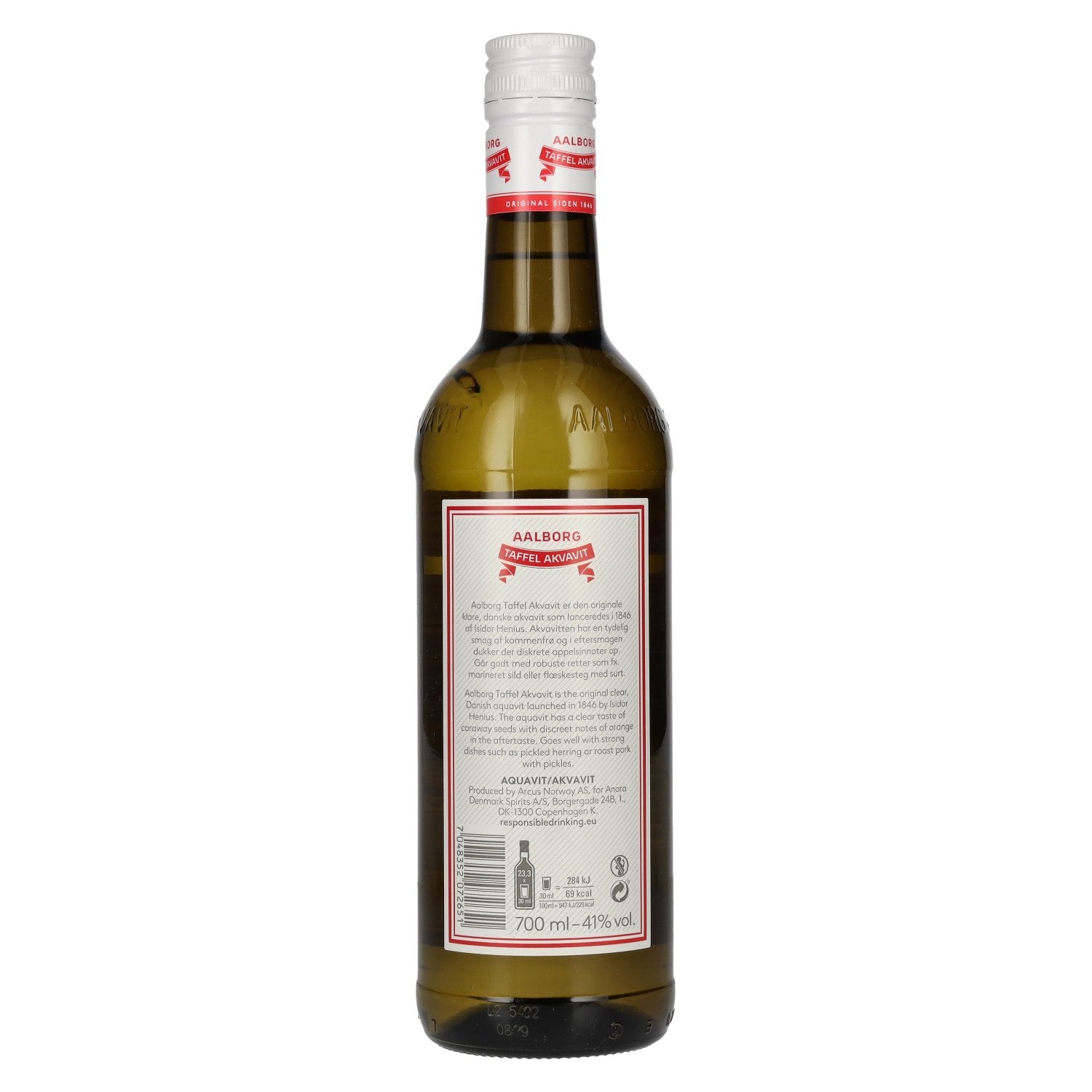 Aalborg Taffel Akvavit 41% Vol. 0,7l