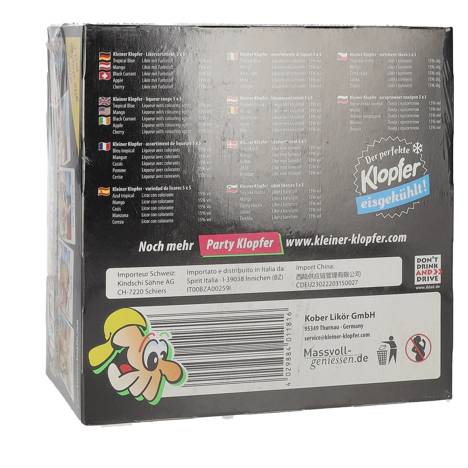 Kleiner Klopfer Sour Mix 15% Vol. 25x0,02l