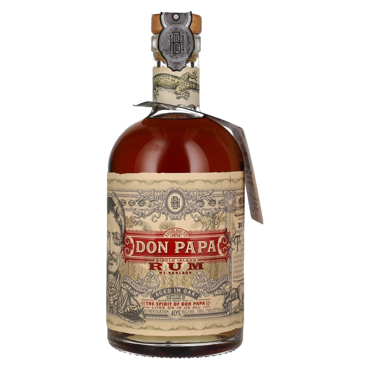Don Papa 7 Years Old Single Island Rum 40% ABV 0.7l