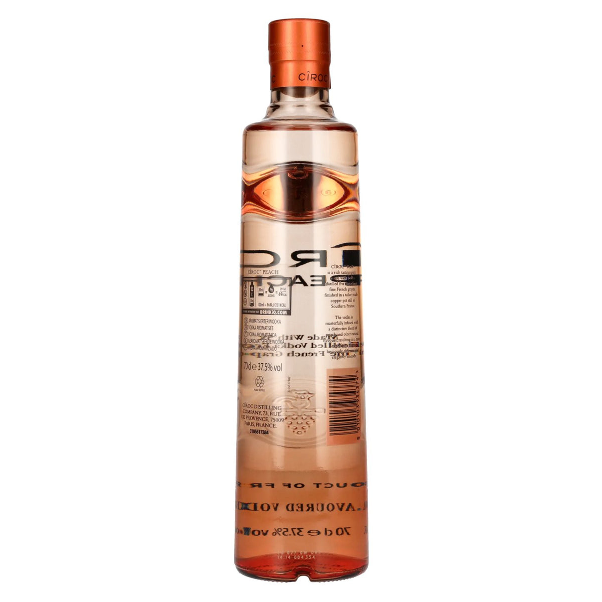 Cîroc PEACH gearomatiseerde wodka 37,5% vol. 0,7 l