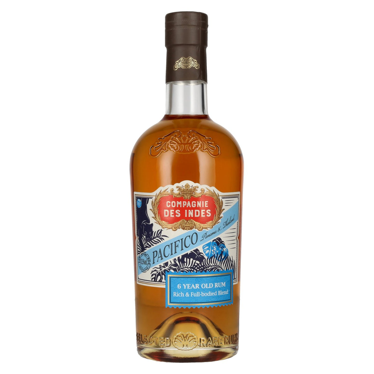Compagnie des Indes Pacifico Panama &amp; Thaïlande Rhum de 6 ans d'âge 42,5 % vol. 0,7 l