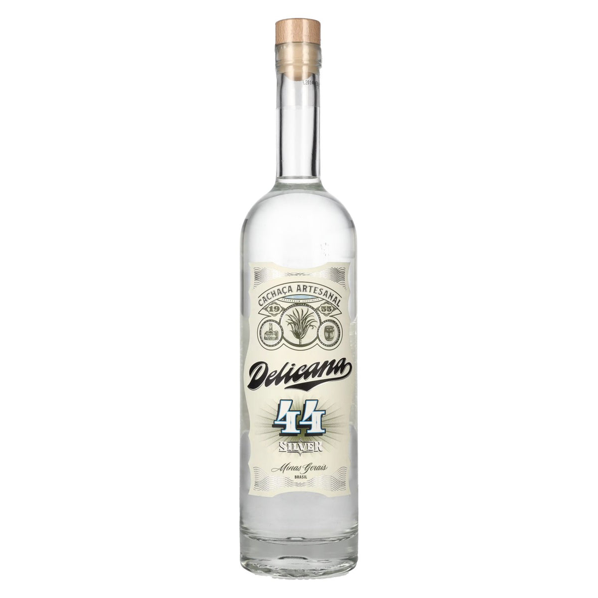 Delicana 44 SILVER Artisanal Cachaça 44% vol. 0.7 l