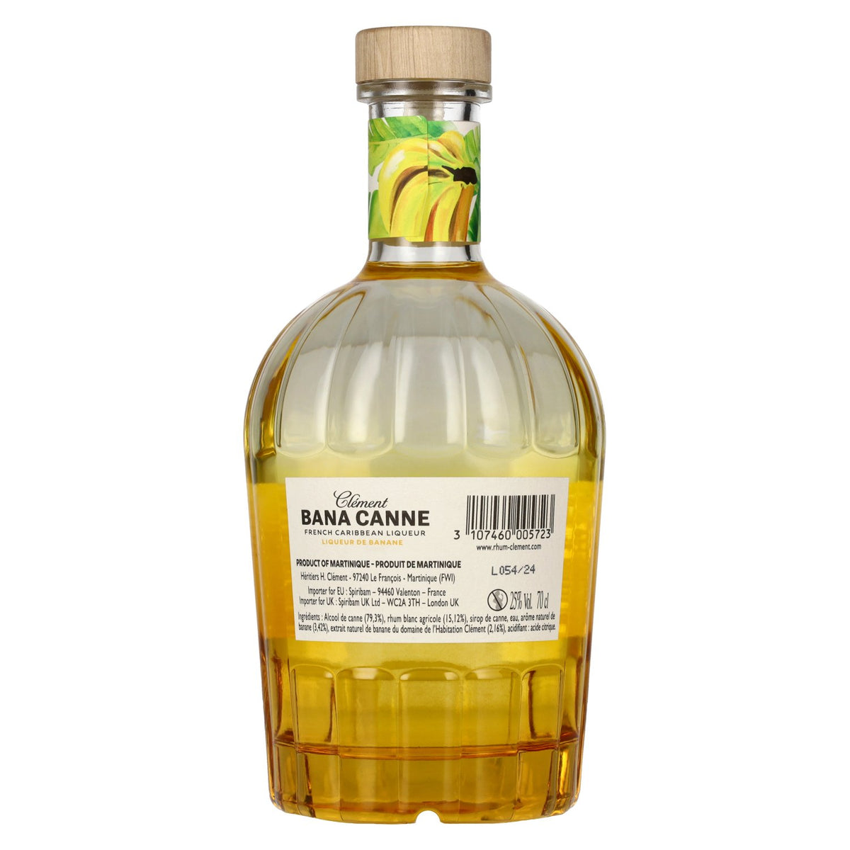 Clément Bana Canne French Caribbean Liqueur 25% Vol. 0,7l