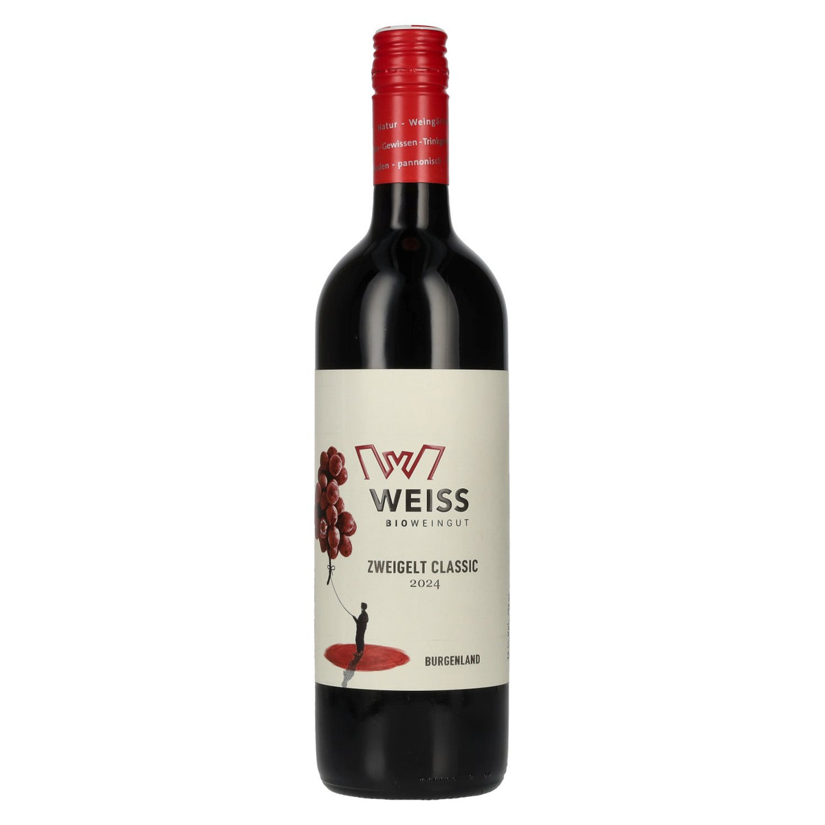 Christian &amp; Thomas Weiss Zweigelt Classic 2024 13% vol. 0,75 l