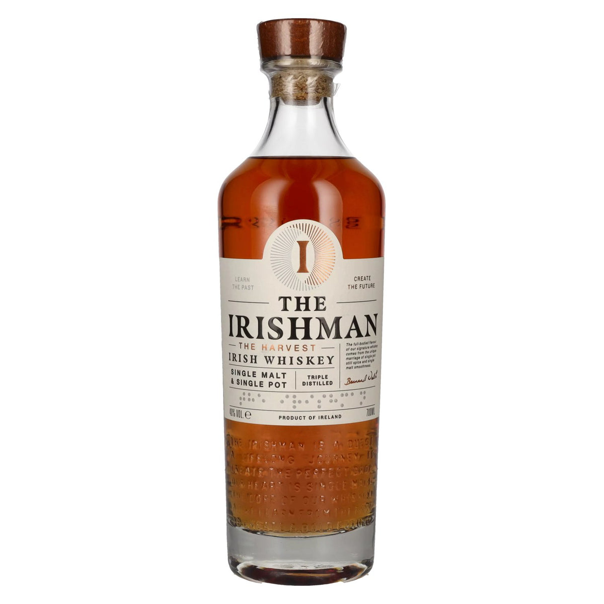 The Irishman THE HARVEST Single Malt Irish Whisky 40% ABV 0.7l