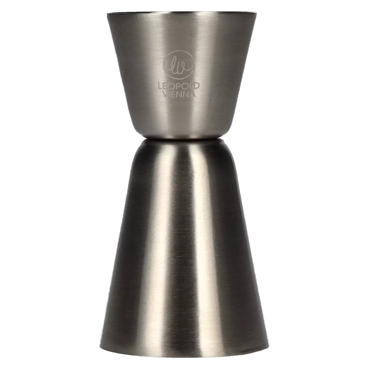 Leopold stainless steel bar measure, 2 cl/4 cl
