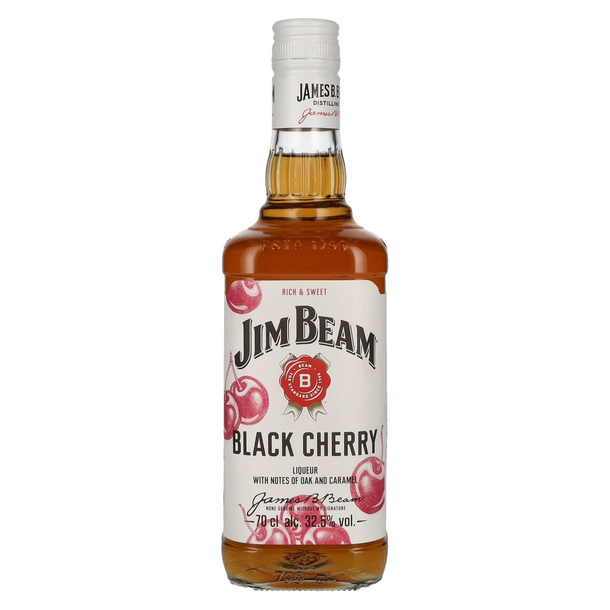 Jim Beam Black Cherry Liqueur 32.5% ABV 0.7l