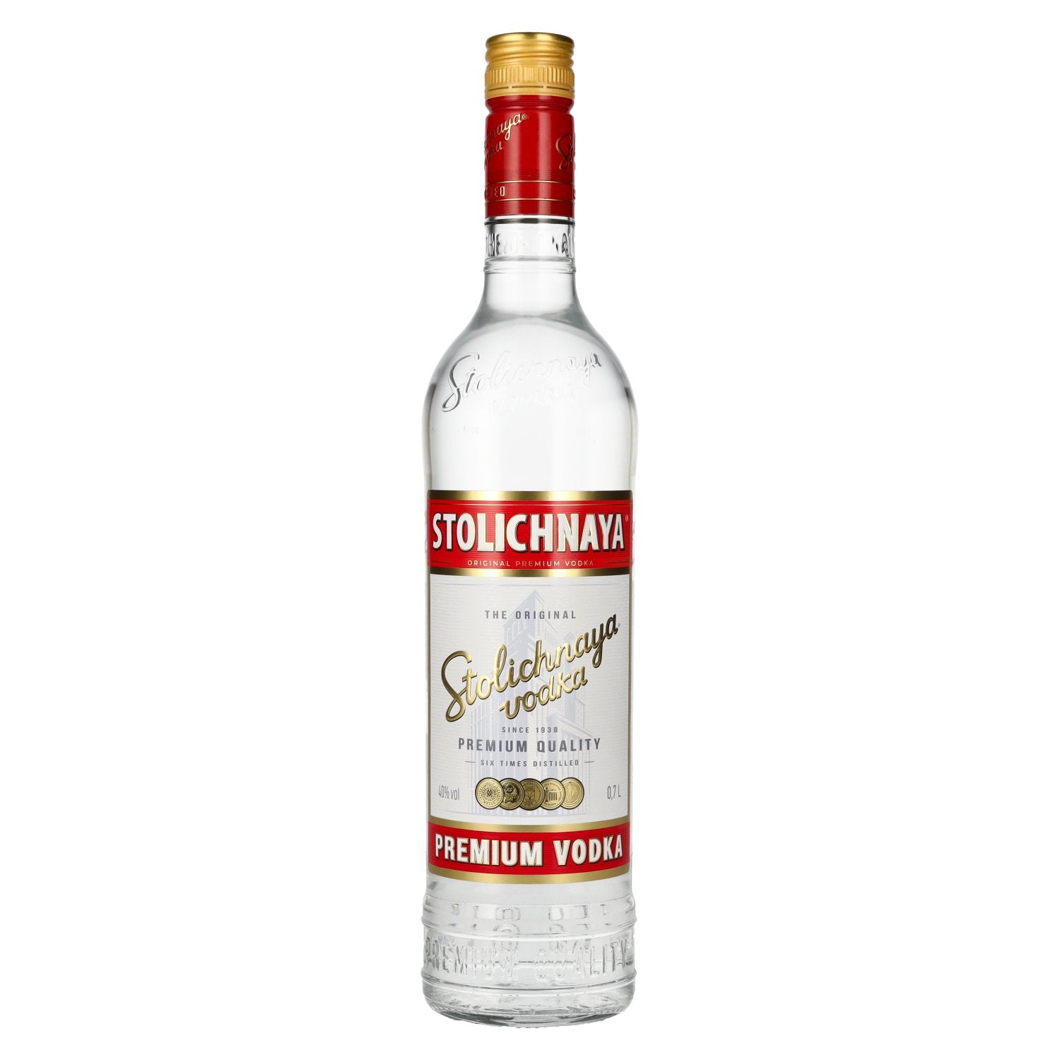 Stolichnaya Premium Wodka FKP 40% Vol. 0,7l