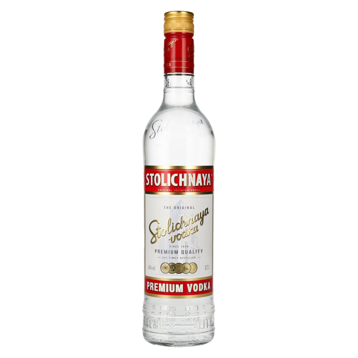 Stolichnaya Premium Vodka FKP 40% vol. 0,7 l
