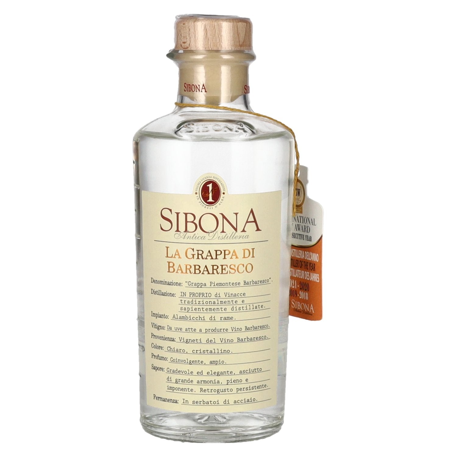Sibona La Grappa di BARBARESCO 40% vol. 0,5l