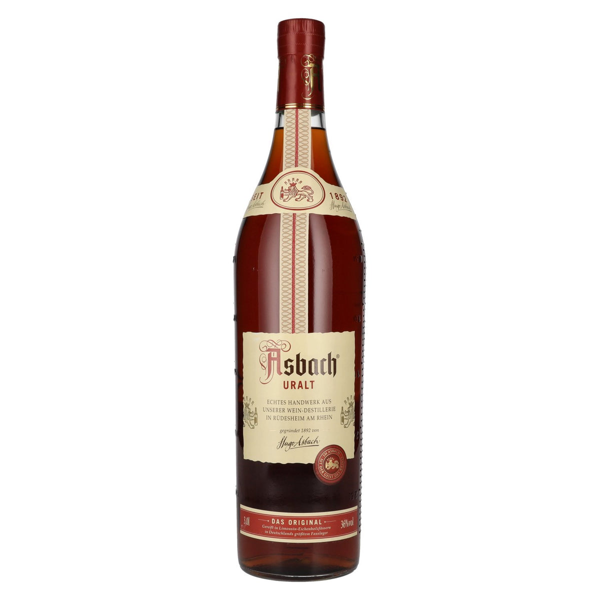Asbach Uralt 36% vol. 3 l