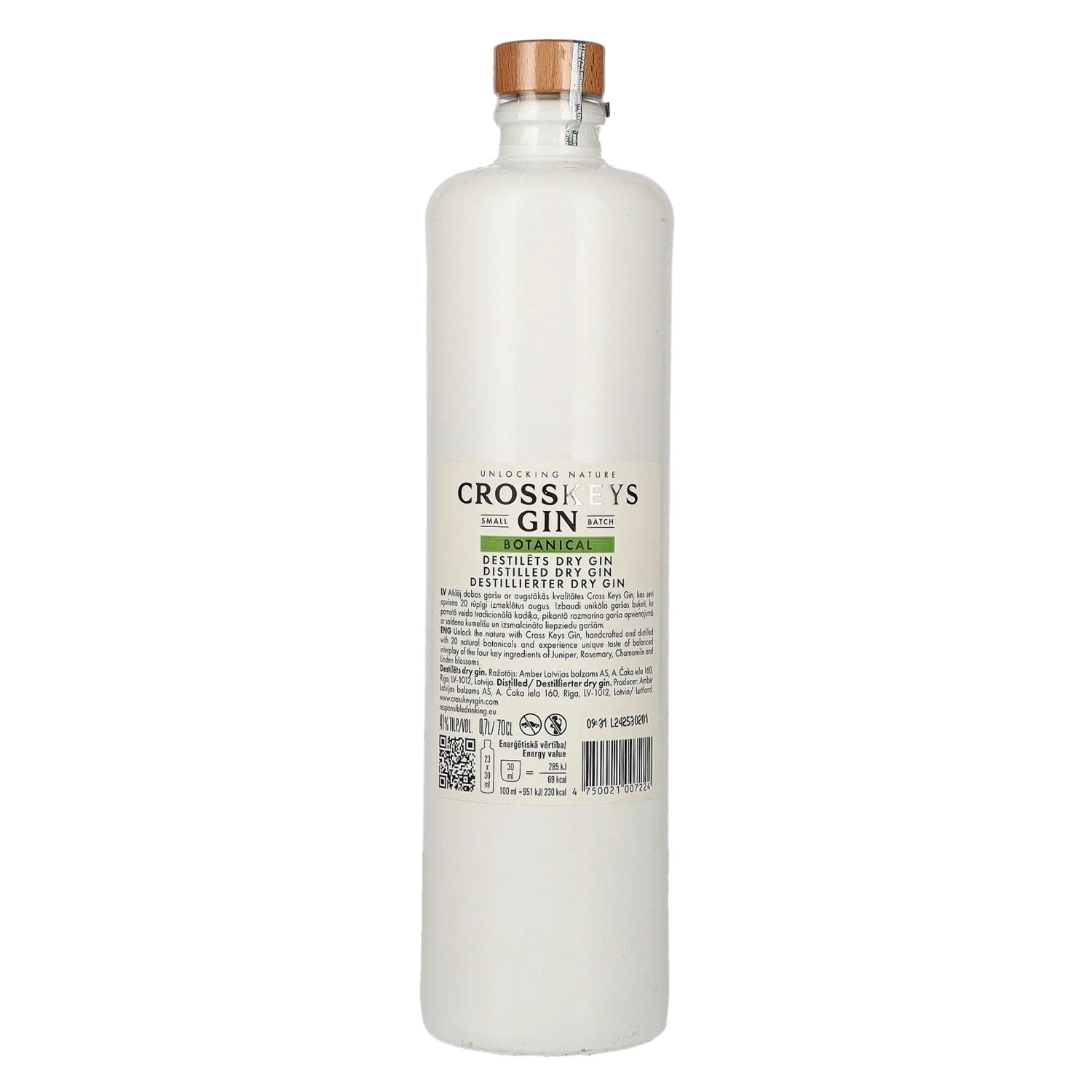 Cross Keys Botanical Gin Distilled Dry Gin 41% Vol. 0,7l