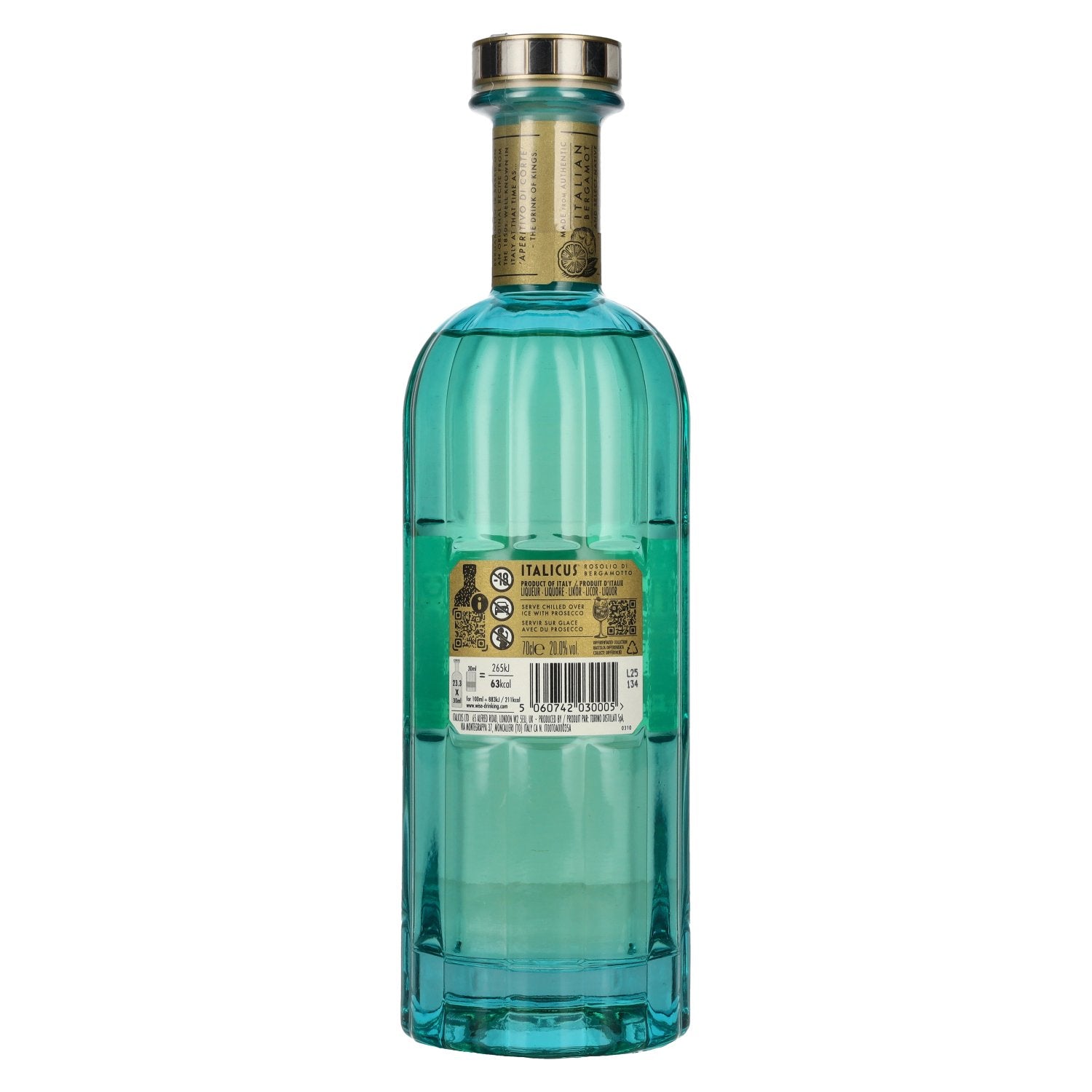 Italicus Rosolio di Bergamotto Liquore 20% Vol. 0,7l