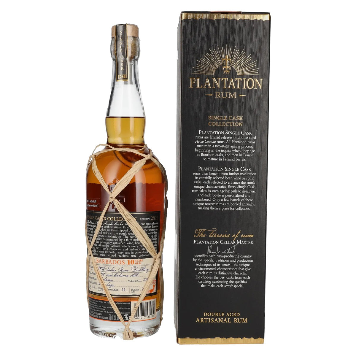 Plantation Rum BARBADOS 10 Years Old Arran Finish by delicando 2023 50.9% ABV 0.7l in a gift box
