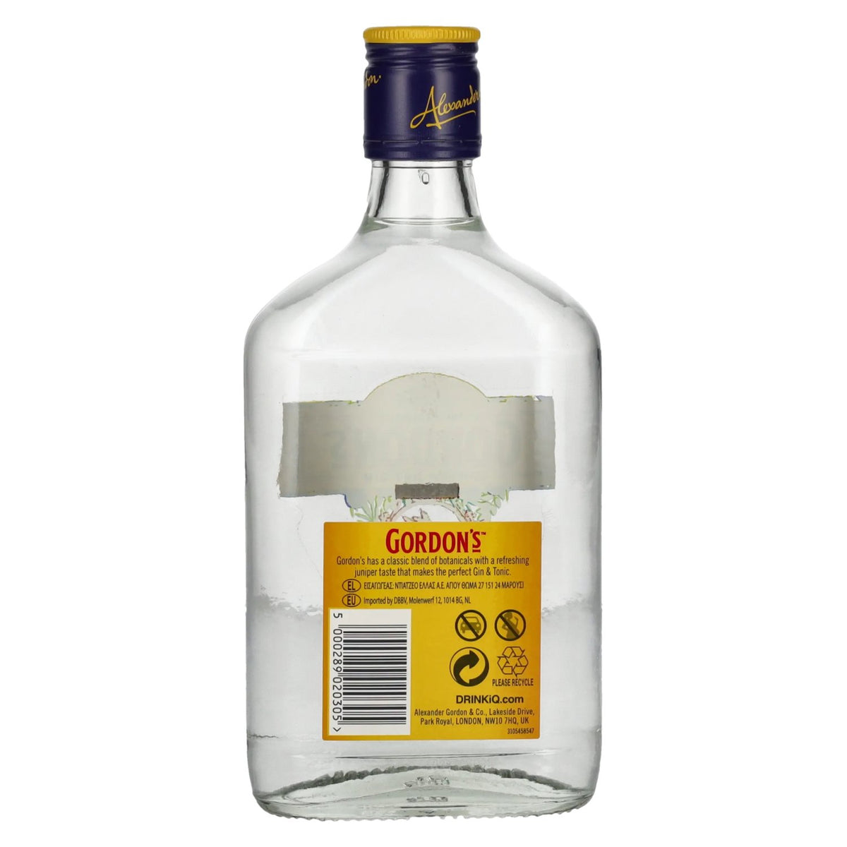 Gordon's London Dry Gin 37,5 % vol. 0,35 l
