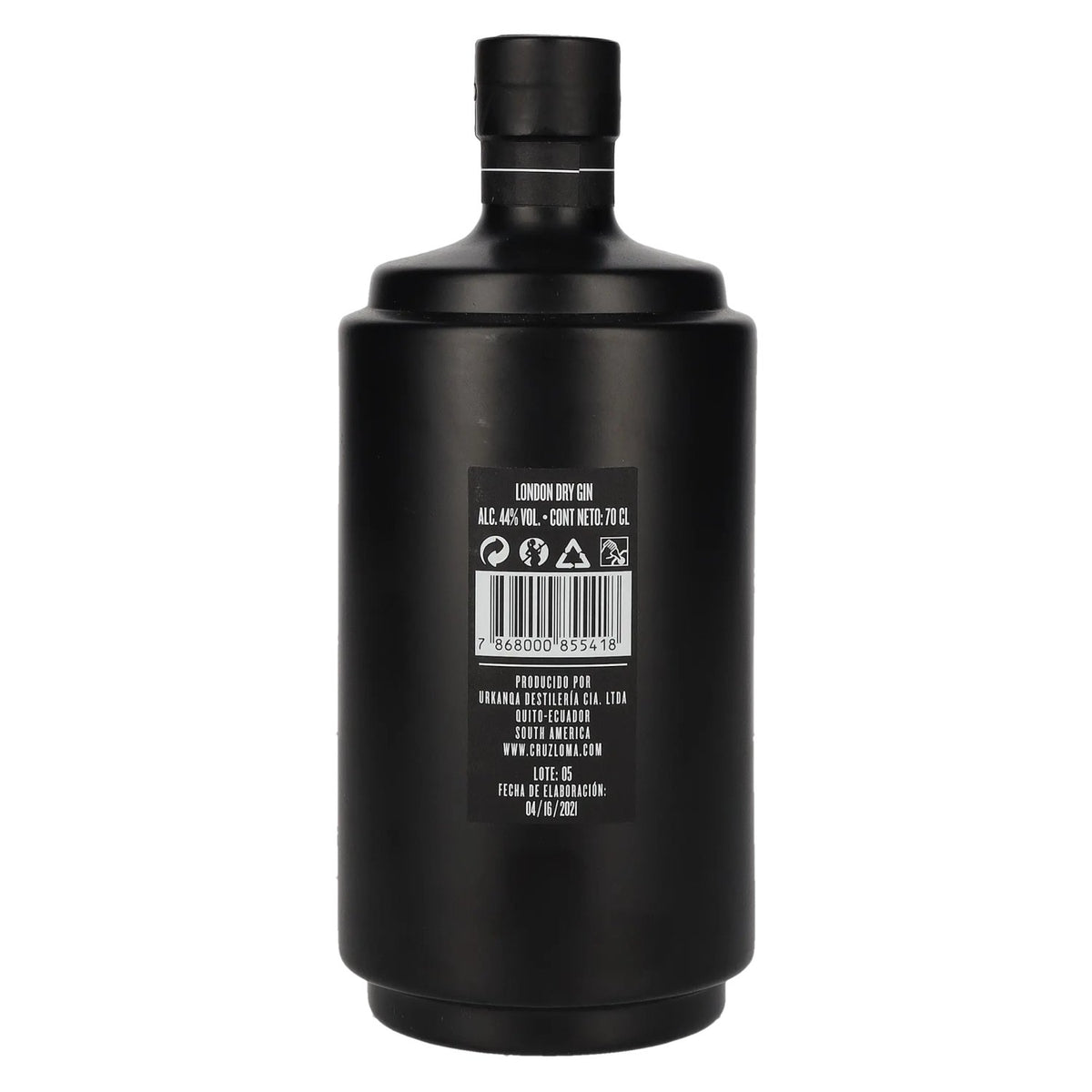 Cruzloma Handcrafted Small Batch London Dry Gin 44% ABV 0.7l