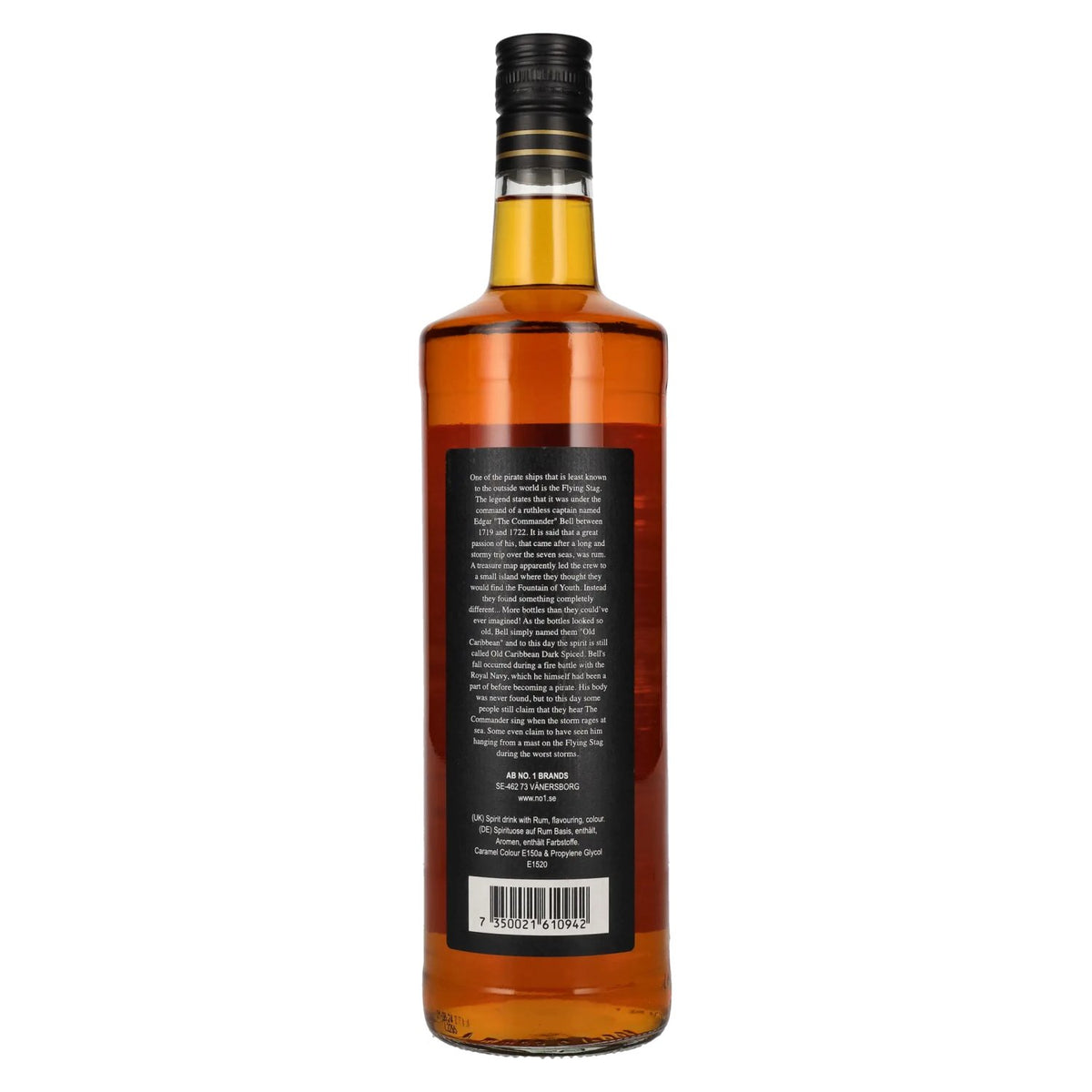 N° 1 Old Caribbean DARK SPICED 35 % vol. 1 l