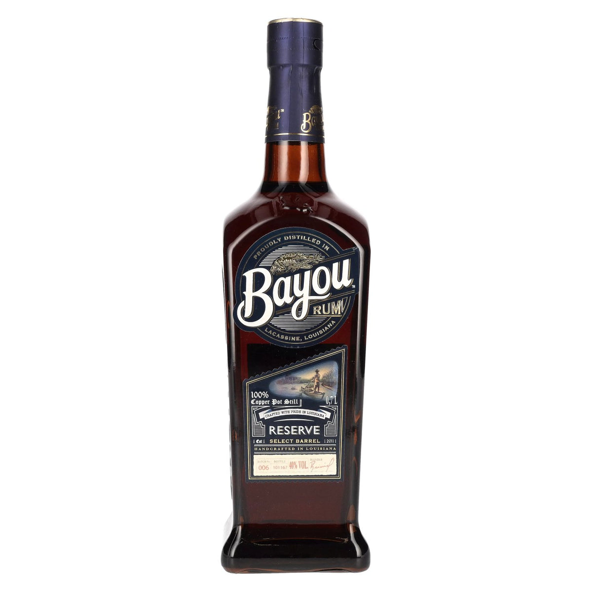 Bayou RESERVE Select Barrel Rum 40% vol. 0,7 l