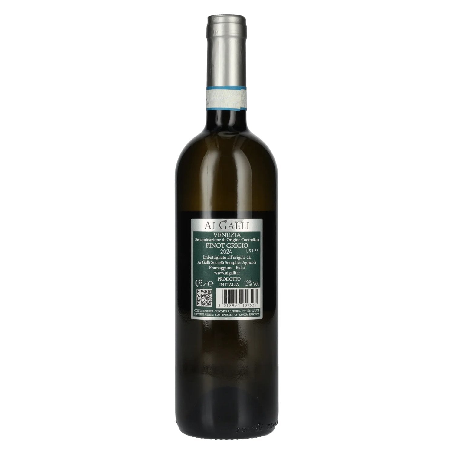 AI GALLI Pinot Grigio Venezia DOC 2024 13% Vol. 0,75l
