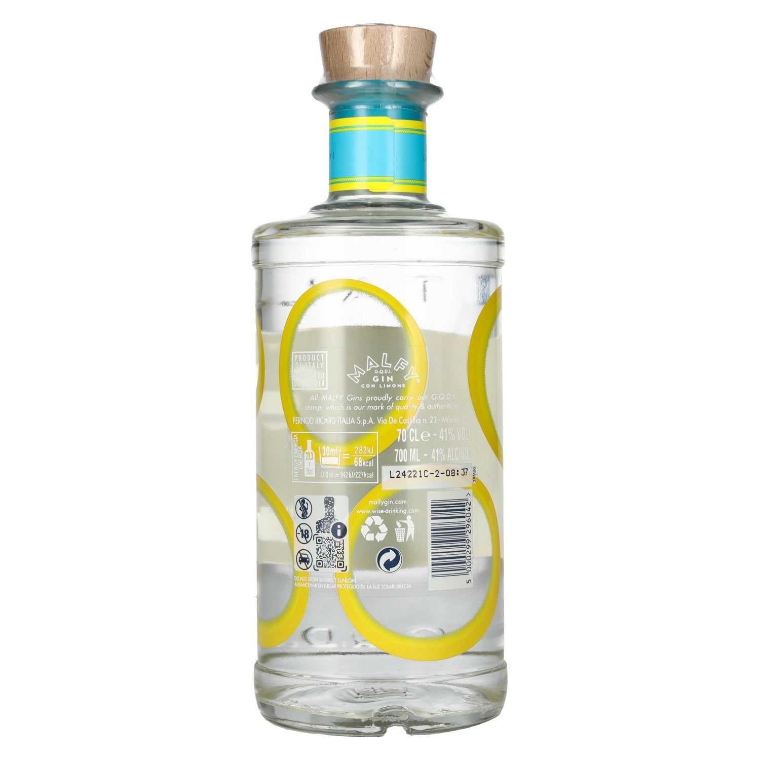 Malfy Gin CON LIMONE 41% Vol. 0,7l