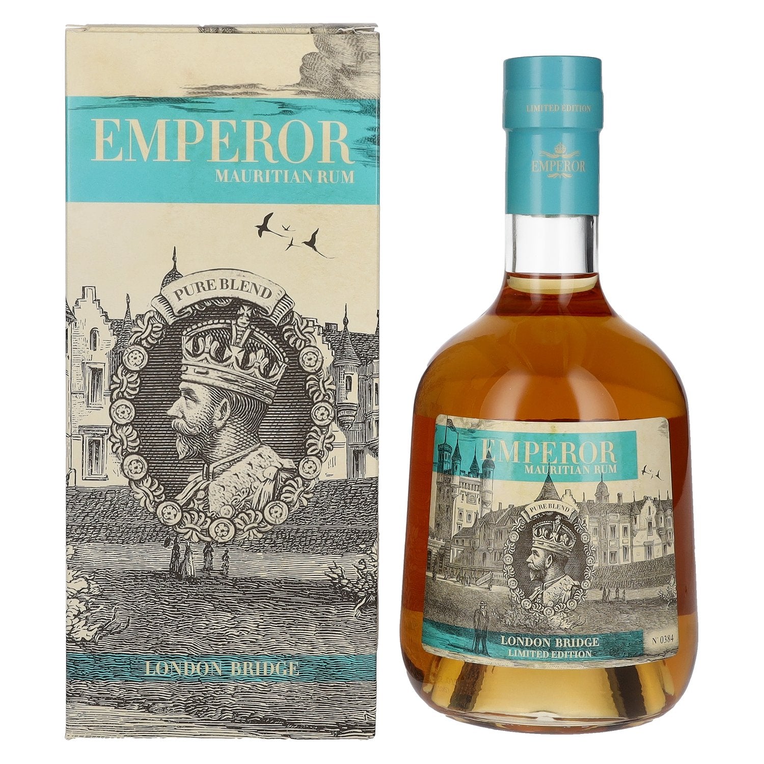 Emperor Mauritiaanse Rum LONDON BRIDGE Limited Edition 40% Vol. 0,7l in geschenkverpakking