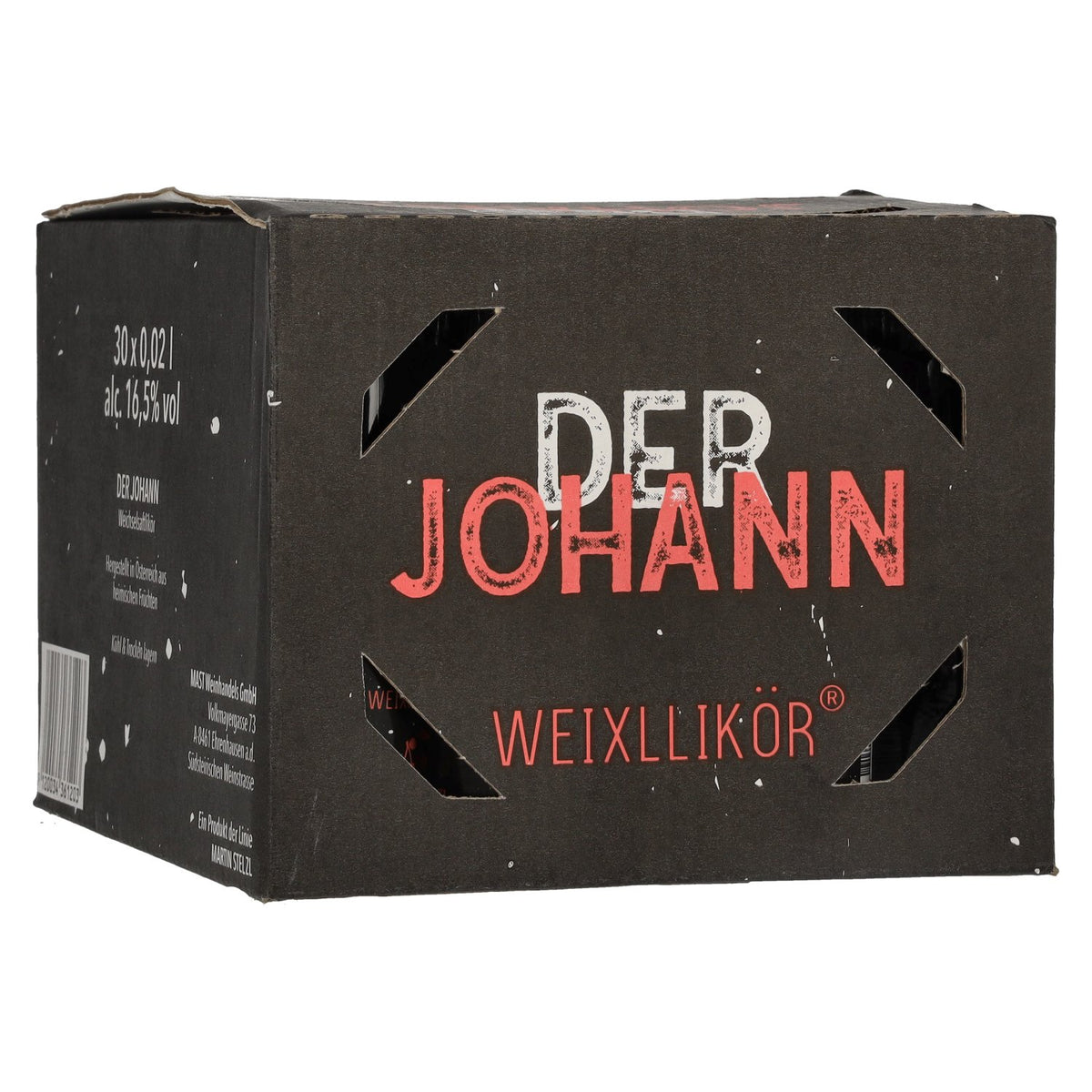 De Johann-vissen saplikeur 16,5% vol. 30 x 0,02 l