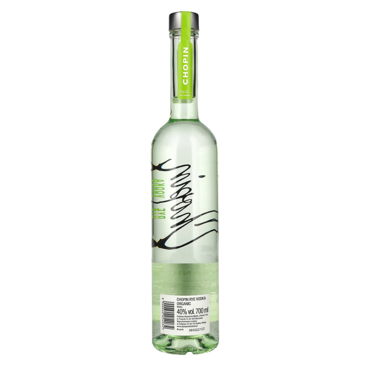 Chopin Organic Rye Vodka Organic 40% vol. 0.7 l