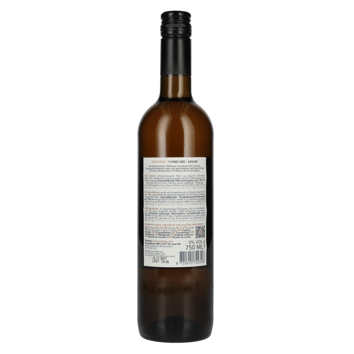 Soolong ASSAM T-Vino Lac 0,75l