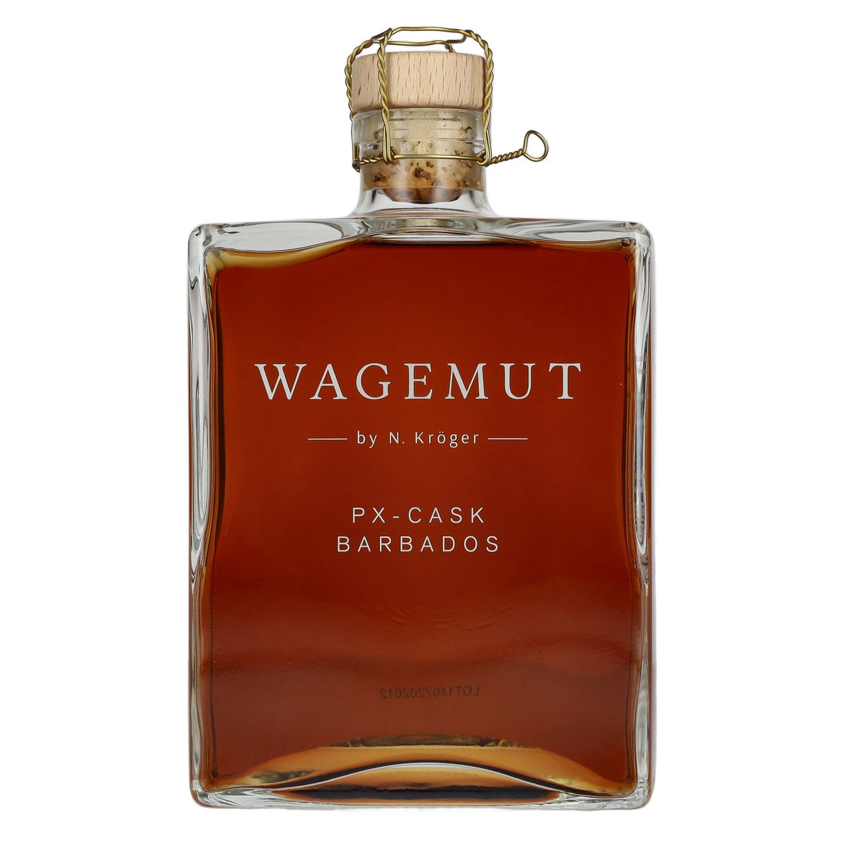 Wagemut by N. Kröger PX-CASK Barbados 40.3% vol. 0.7l
