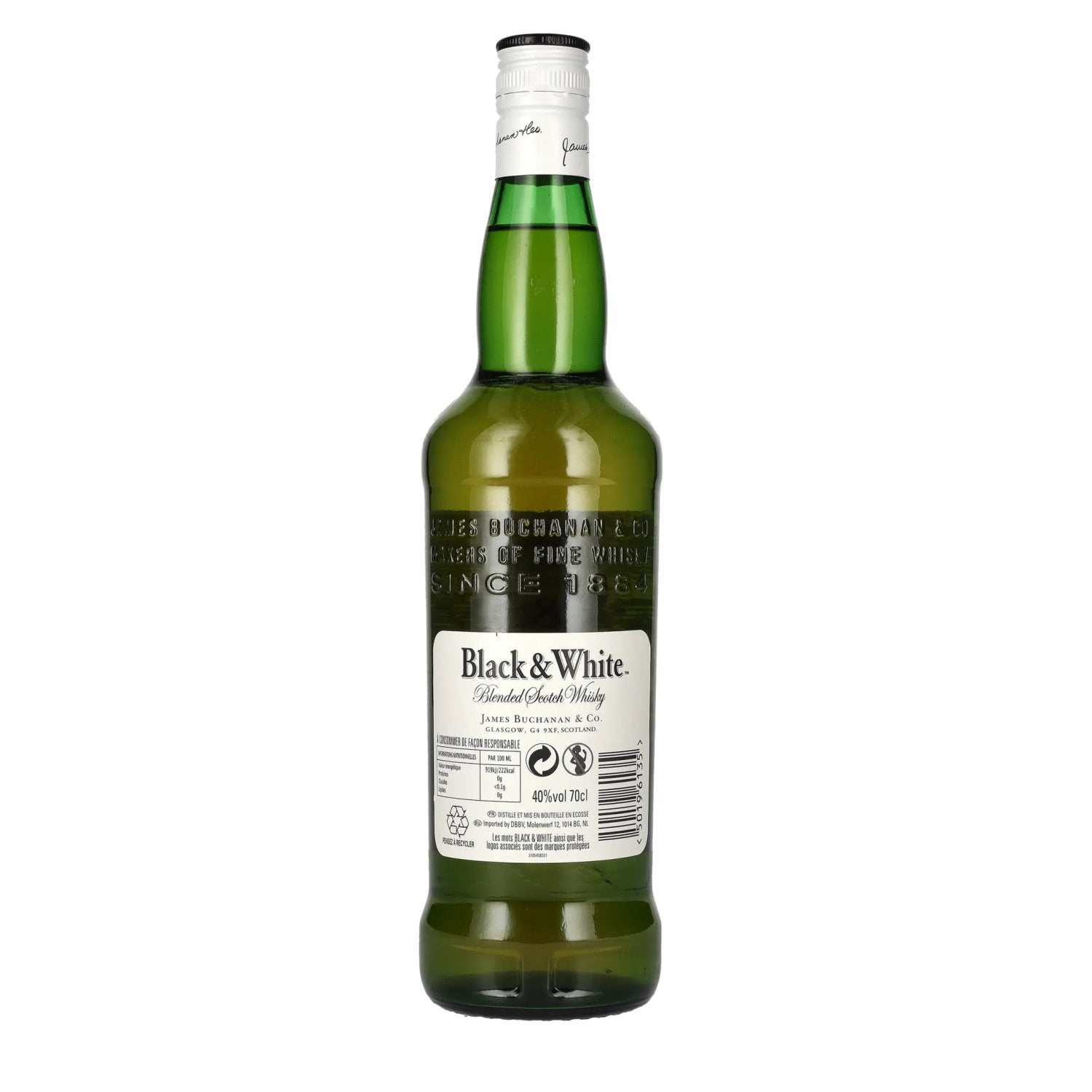 Black & White Blended Scotch Whisky 40% Vol. 0,7l