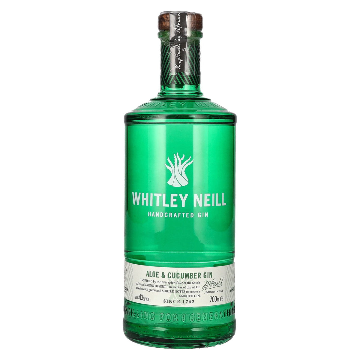 Whitley Neill ALOE AND CUCUMBER GIN 43% vol. 0,7 l