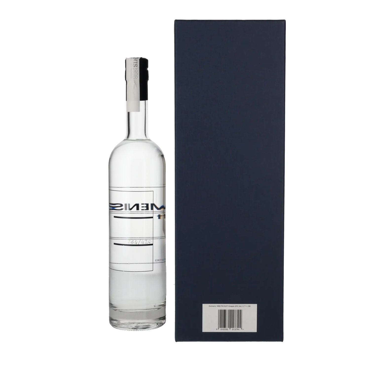 Domenis 1898 PICOLIT Grappa 45% Vol. 0,7l in Geschenkbox