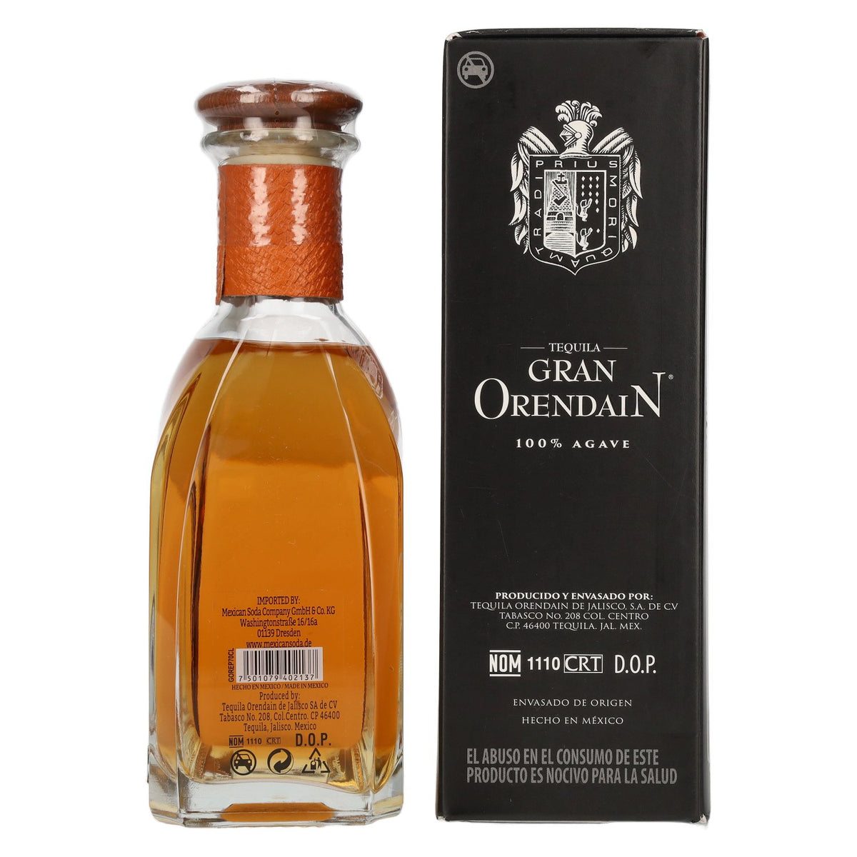 Gran Orendain Tequila REPOSADO 100% Agave 40% Vol. 0,7l in Geschenkbox