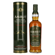 Amrut PEATED, whisky single malt indien, CASK STRENGTH 62,8 % vol., 0,7 l, dans une boîte en fer-blanc