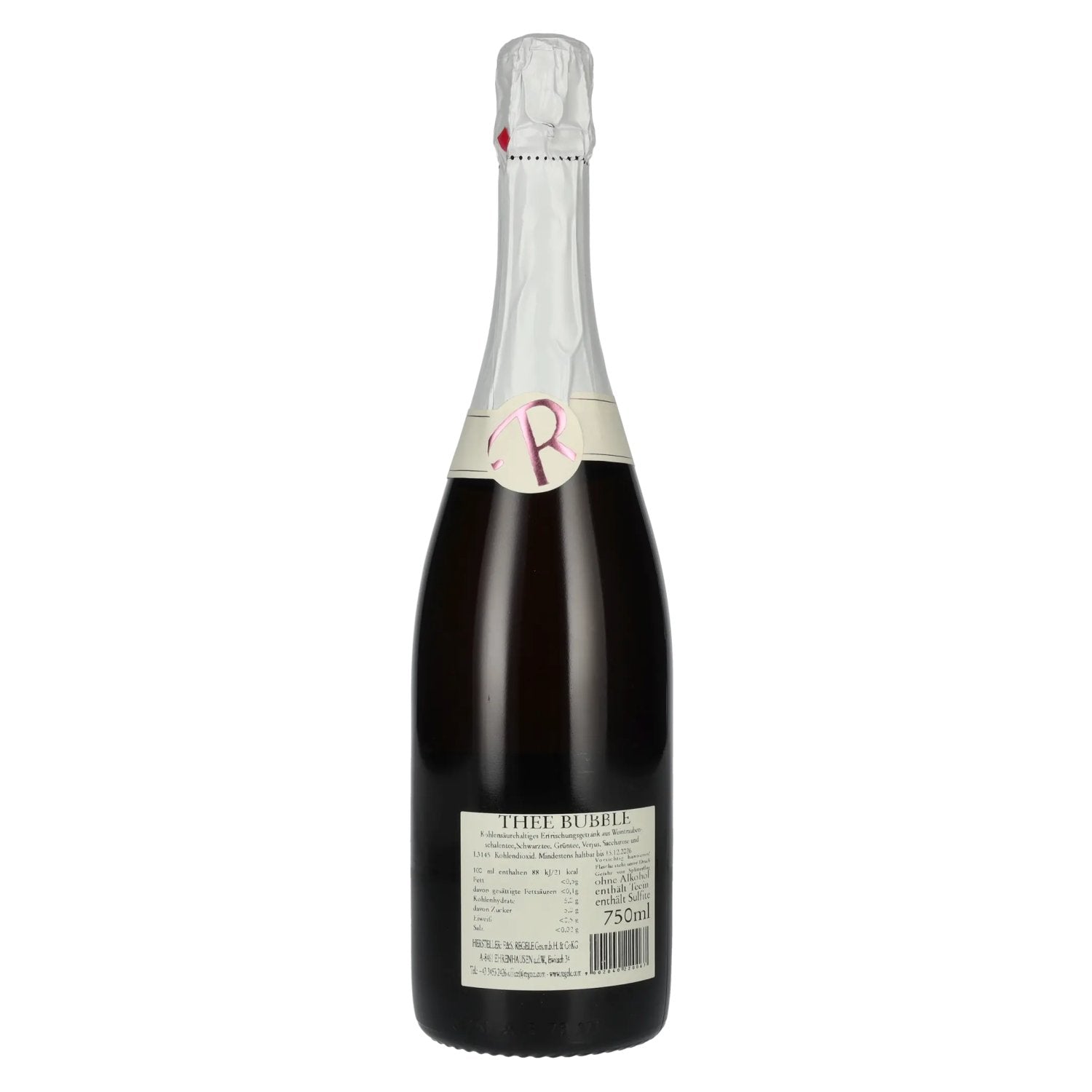 Regele Thee Bubblé Sprankelend alcoholvrij 0.75l