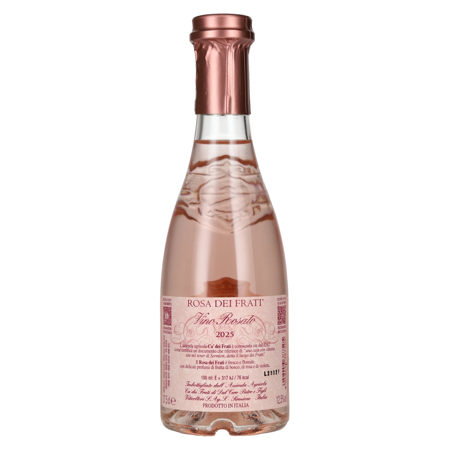 Cà dei Frati Rosa dei Frati Vino Rosato 2025 12,5% Vol. 0,375l
