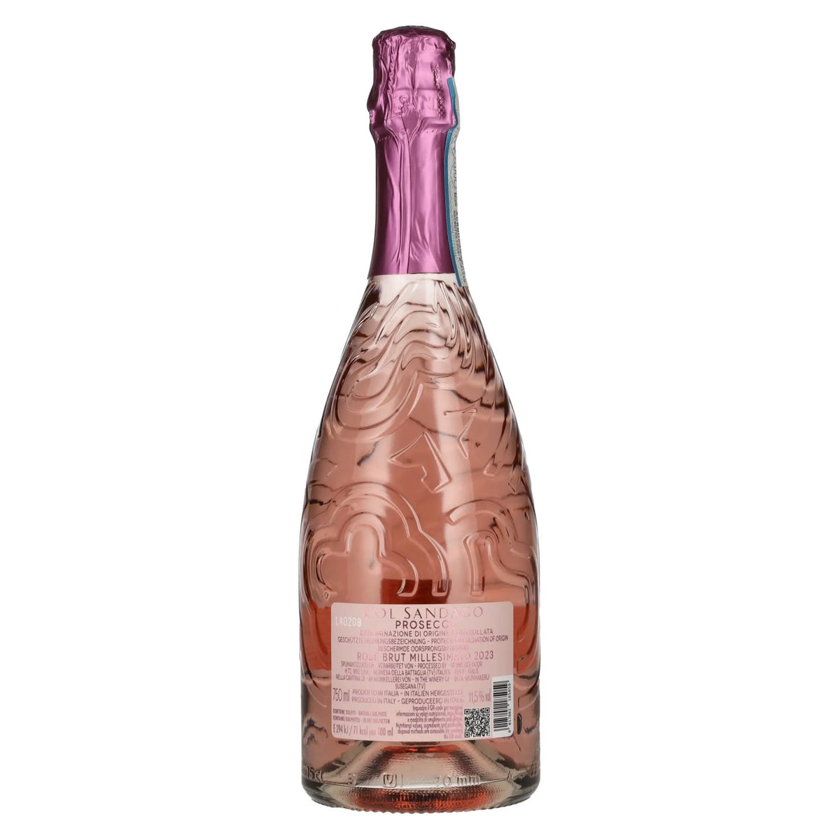 Col Sandago Prosecco Rosé Brut Millesimato DOC 2023 11,5% vol. 0,75 l
