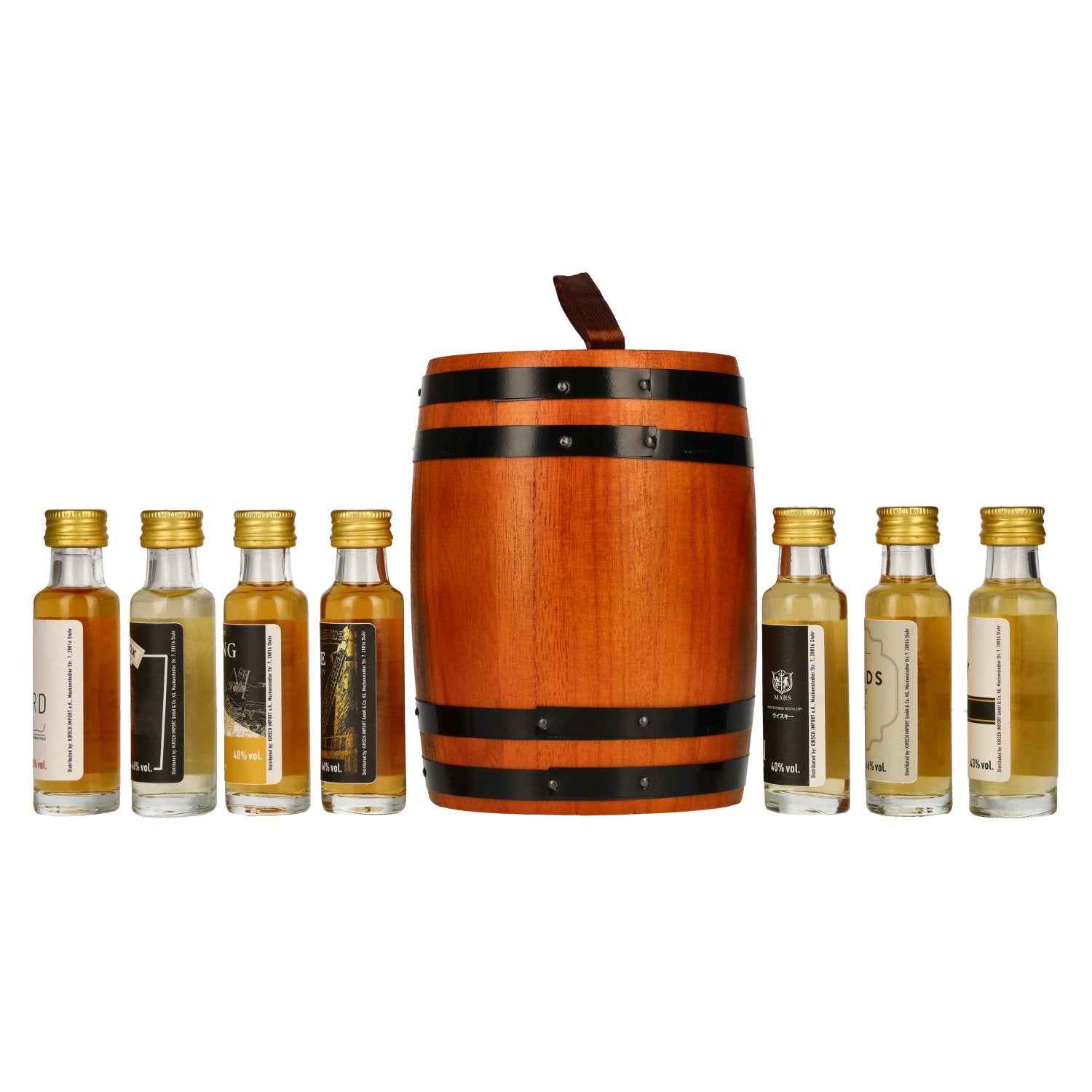 Whiskyproeverij Vat 44,1% vol. 7 x 0,02 l