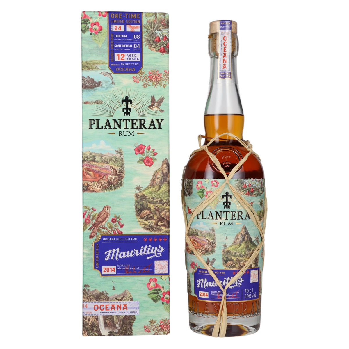 Planteray Rum MAURITIUS ONE-TIME Oceana Collection Limited Edition 2014 50% vol. 0,7 l in geschenkverpakking