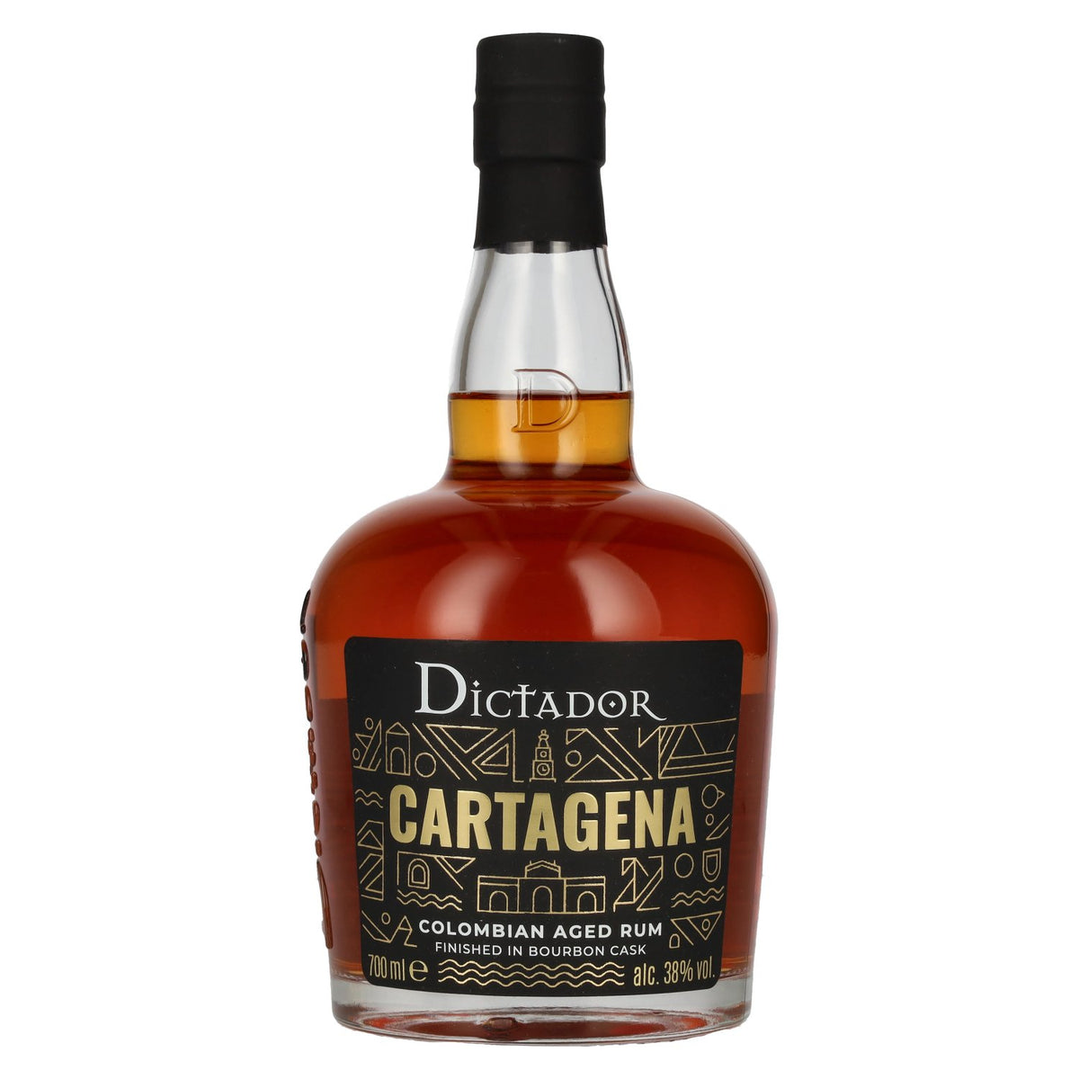 Dictador CARTAGENA Colombian Aged Rum 38% Vol. 0,7l