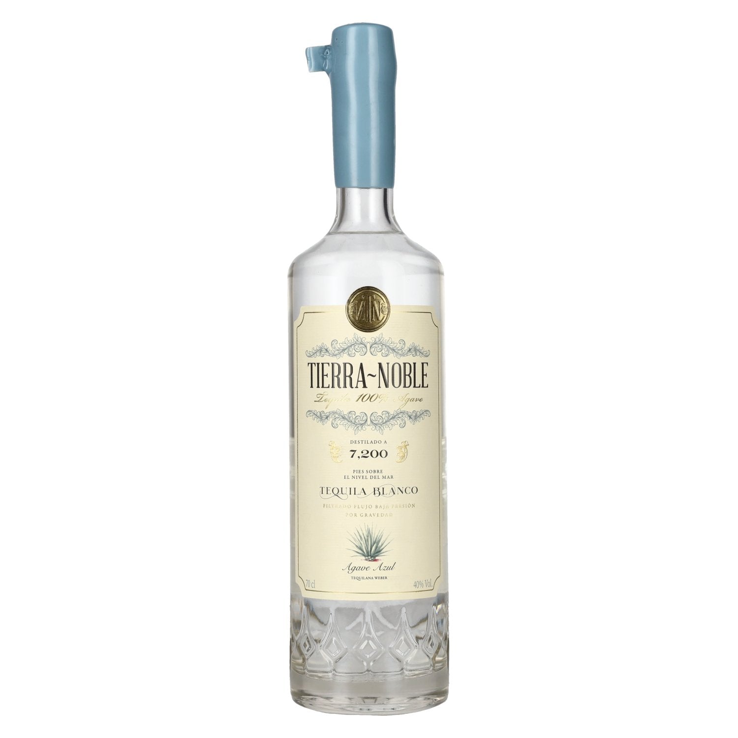 Tierra-Noble Blanco Tequila 100% Agave Azul 40% Vol. 0,7l