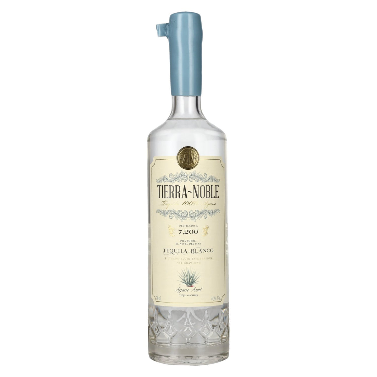 Tierra-Noble Blanco Tequila 100% Agave Azul 40% vol. 0,7 l