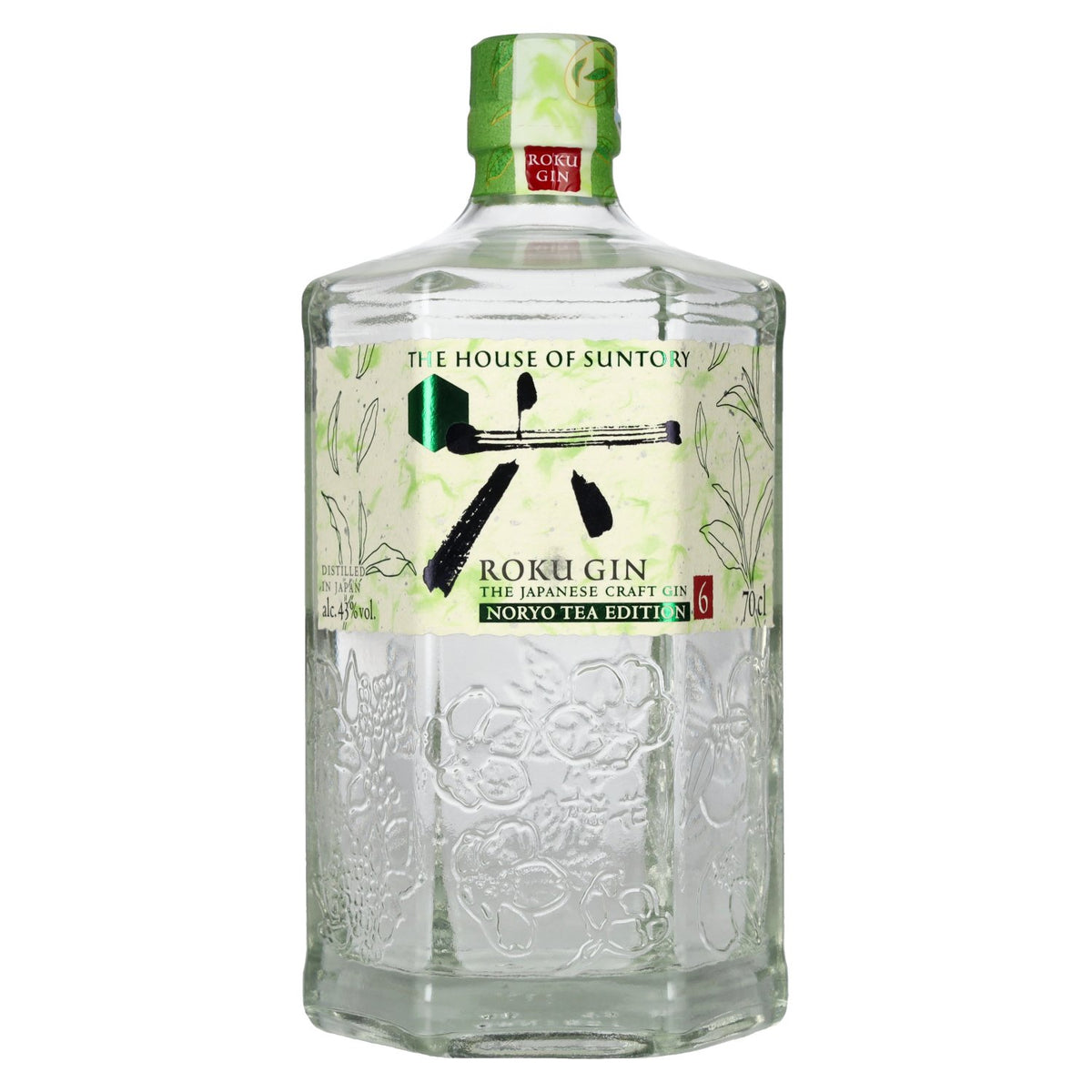 Roku Gin: The Japanese Craft Gin – Noryo Tea Edition 6, 43% ABV, 0.7l