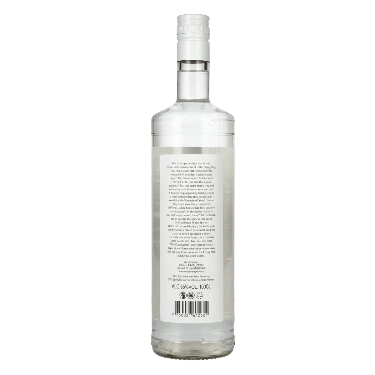 N° 1 Old Caribbean WHITE SPICED 35 % vol. 1 l