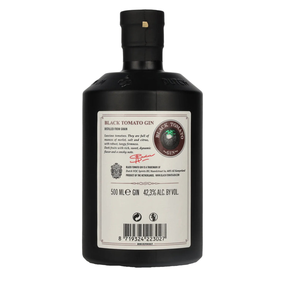Black Tomato Gin 42,3% vol. 0,5 l