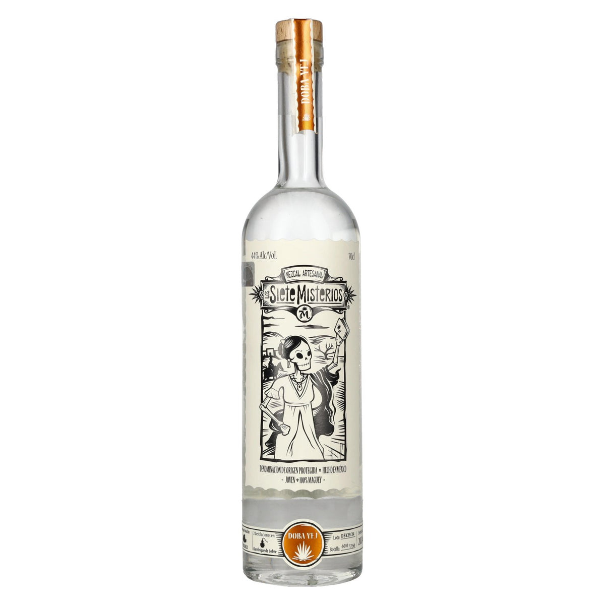 Siete Misterios DOBA-YEJ Artisanal Mezcal DOP 2024 44% vol. 0.7 l