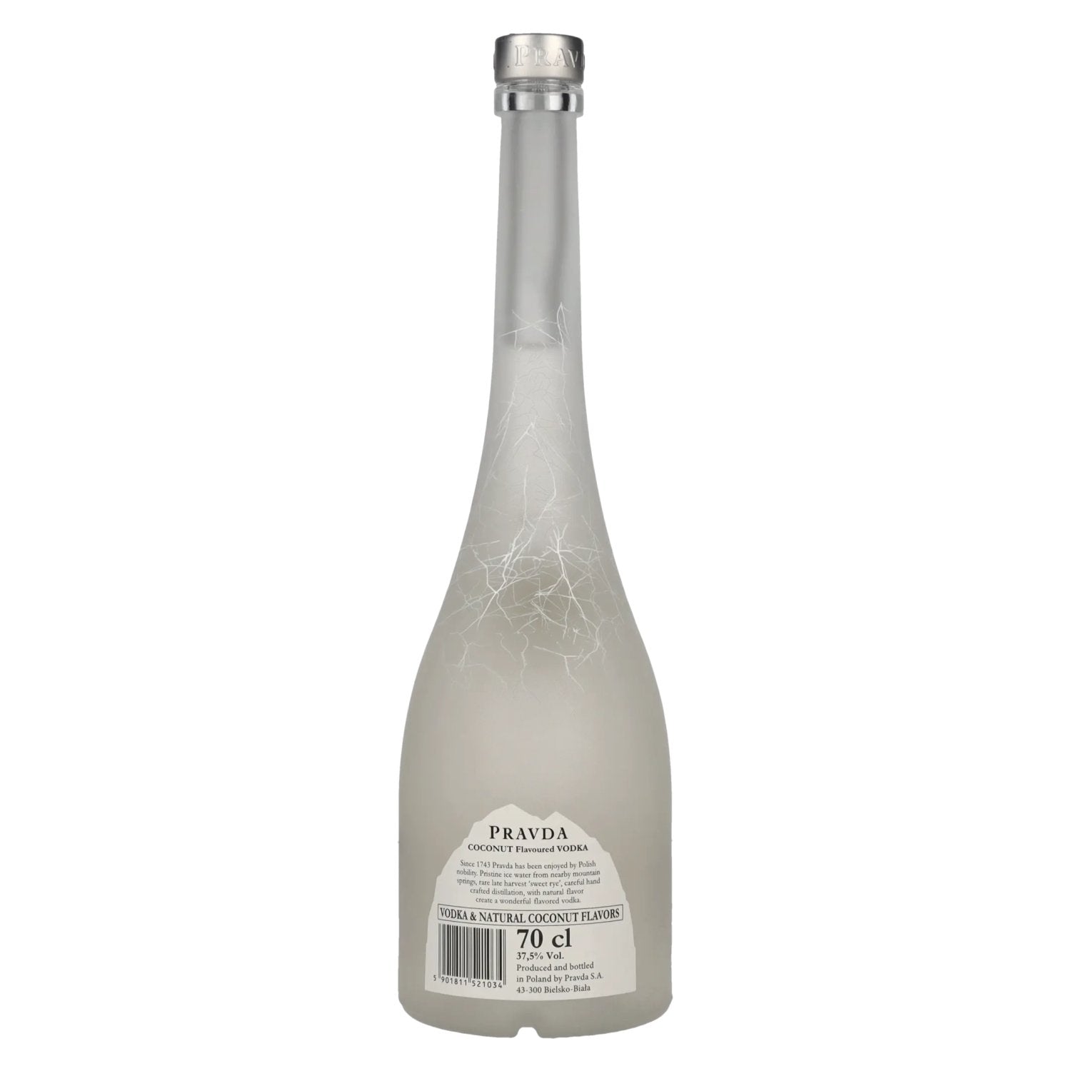 Pravda COCONUT Flavored Vodka 37,5% Vol. 0,7l