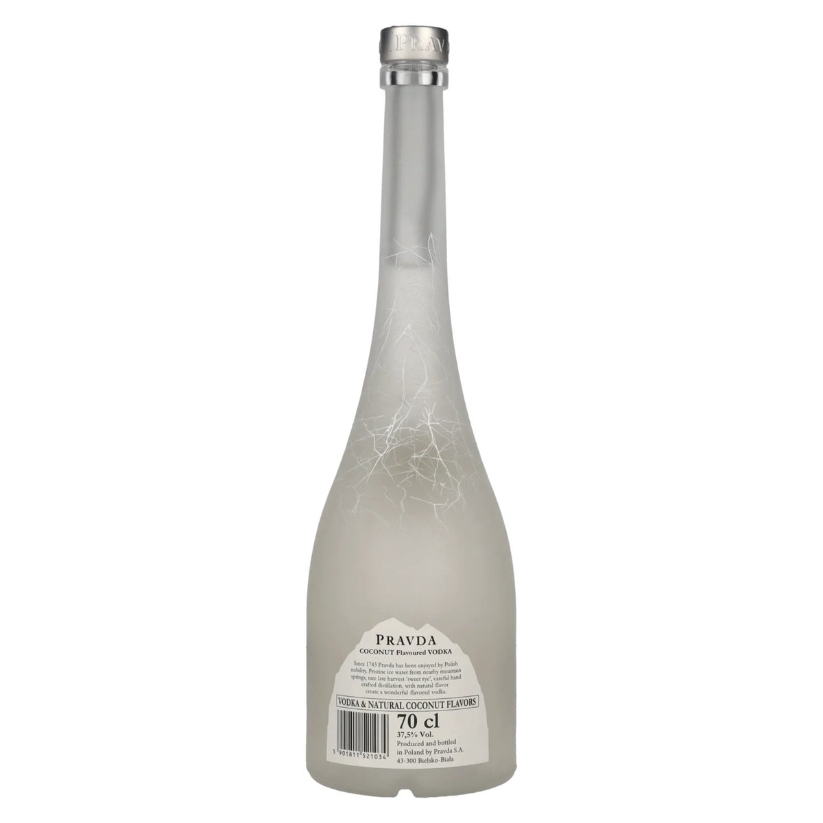 Pravda COCONUT Flavored Vodka 37,5% Vol. 0,7l